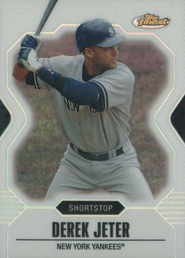 2007 Finest Derek Jeter #68 Baseball Card