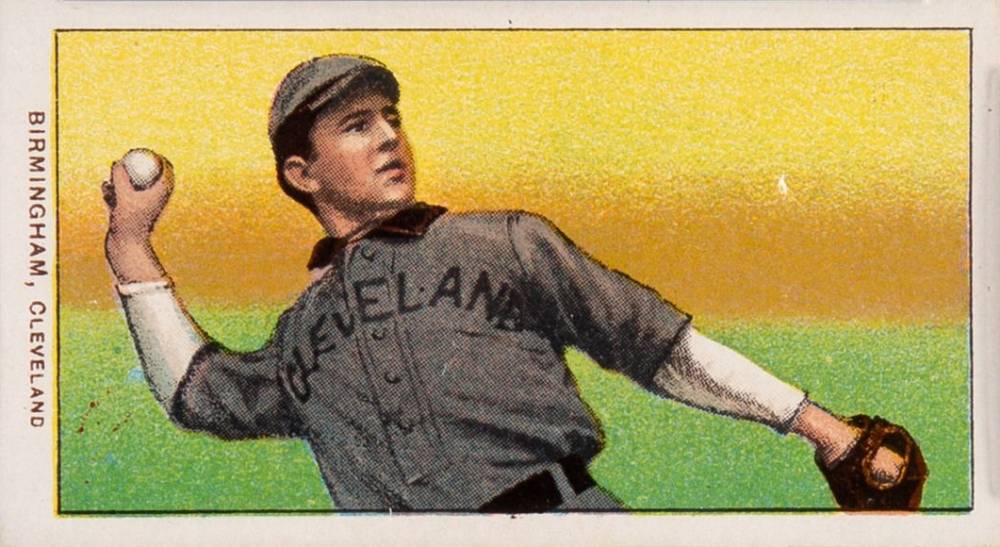 1909 White Borders Piedmont 350  Birmingham, Cleveland #41 Baseball Card