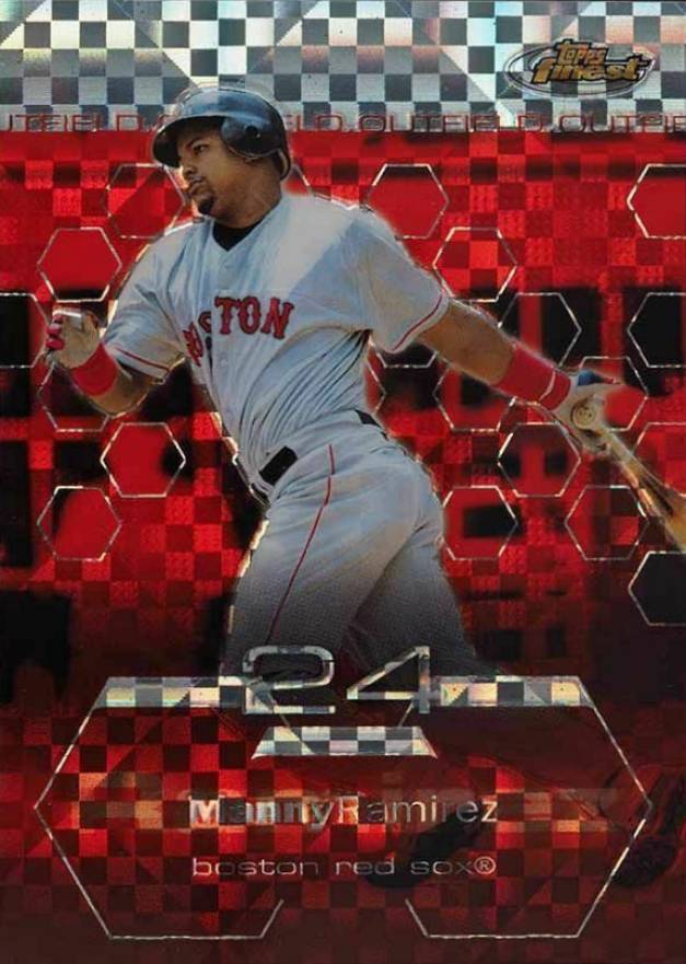 2003 Finest  Manny Ramirez #63 Baseball Card