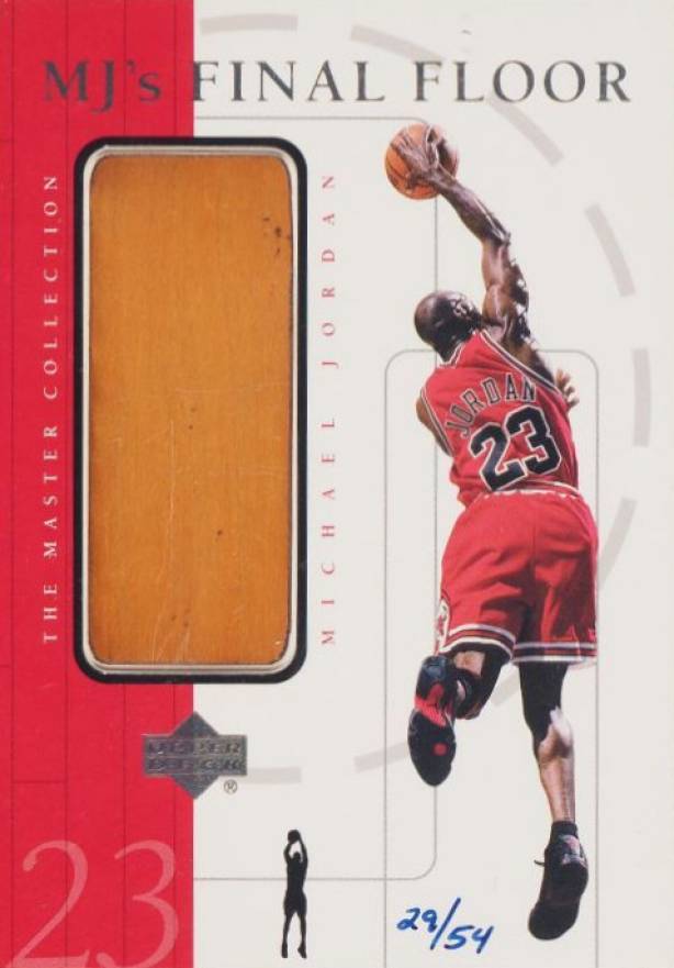 1999 Upper Deck MJ Master Collection Mystery Pack Inserts MJ's Final Floor #M1 Basketball Card