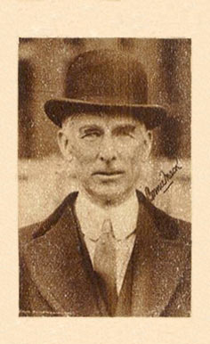 1923 Willard Chocolate Connie Mack # Baseball Card