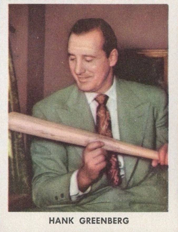 1955 Golden Stamps Hank Greenberg # Baseball Card