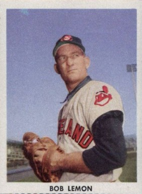 1955 Golden Stamps Bob Lemon # Baseball Card