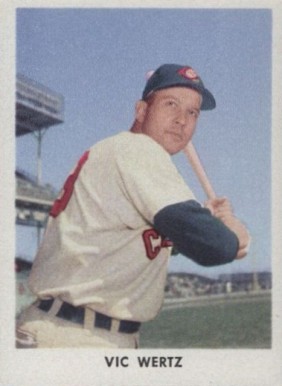 1955 Golden Stamps Vic Wertz # Baseball Card