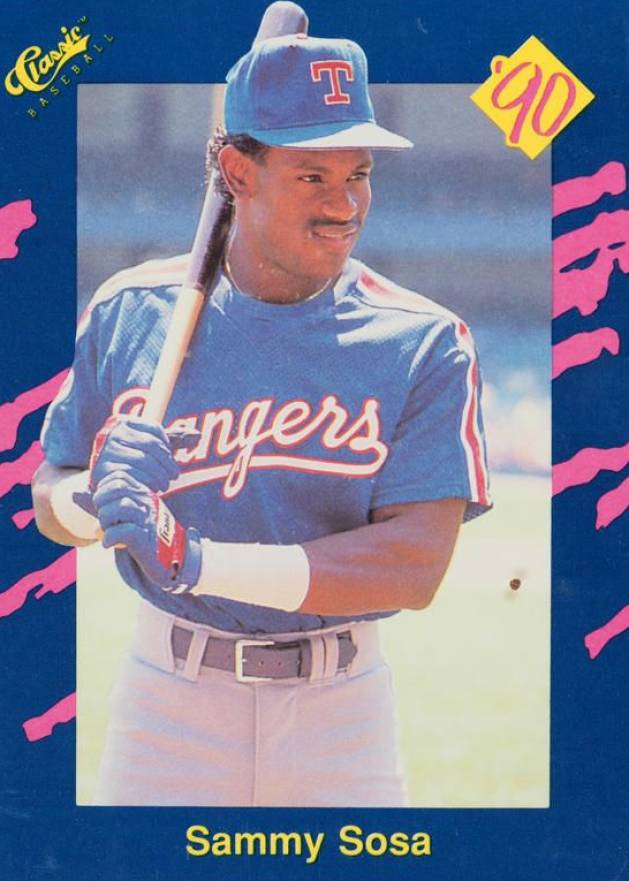 1990 Classic Sammy Sosa #140 Baseball Card