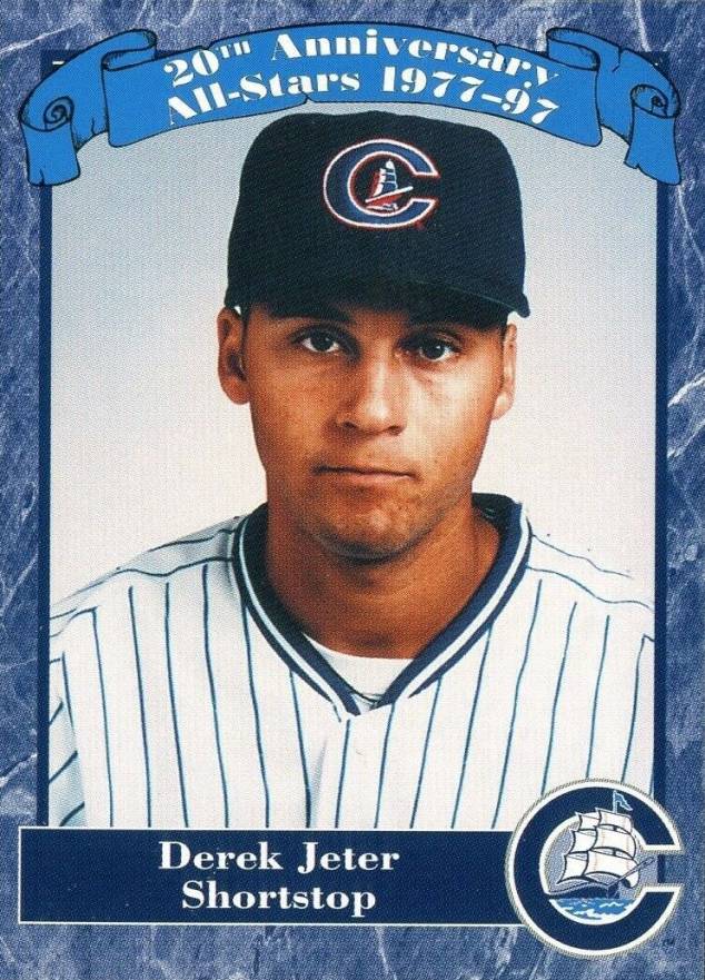 1997 Columbus Clippers 20th Anniversary All-Stars Derek Jeter # Baseball Card