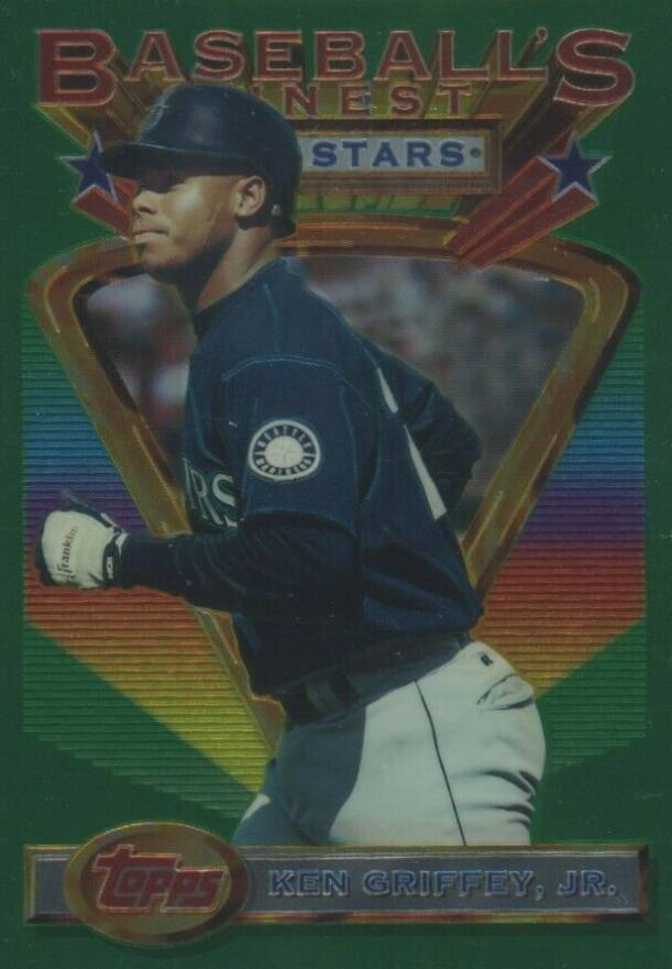 1993 Finest Jumbo All-Stars Ken Griffey Jr. #110 Baseball Card