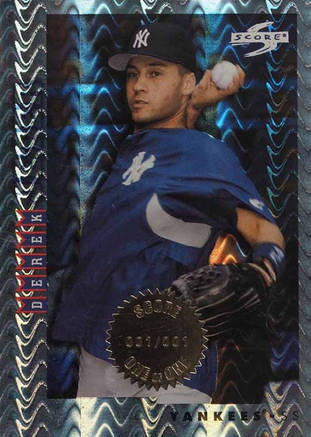 1998 Score Rookie Traded Showcase Derek Jeter #6 Baseball Card