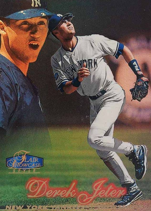 1998 Flair Showcase Derek Jeter #14 Baseball Card