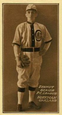 1911 Zeenut Pacific Coast League Hoffman, Oakland # Baseball Card