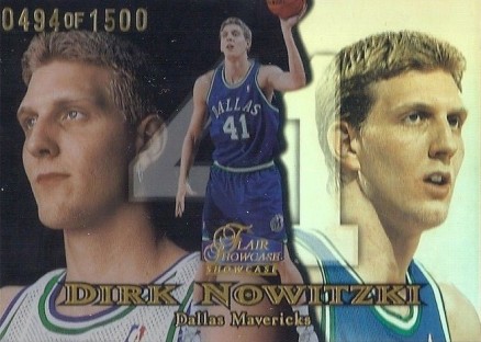 1998 Flair Showcase Dirk Nowitzki #16 Basketball Card