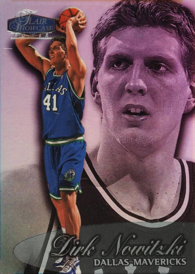 1998 Flair Showcase Dirk Nowitzki #16 Basketball Card