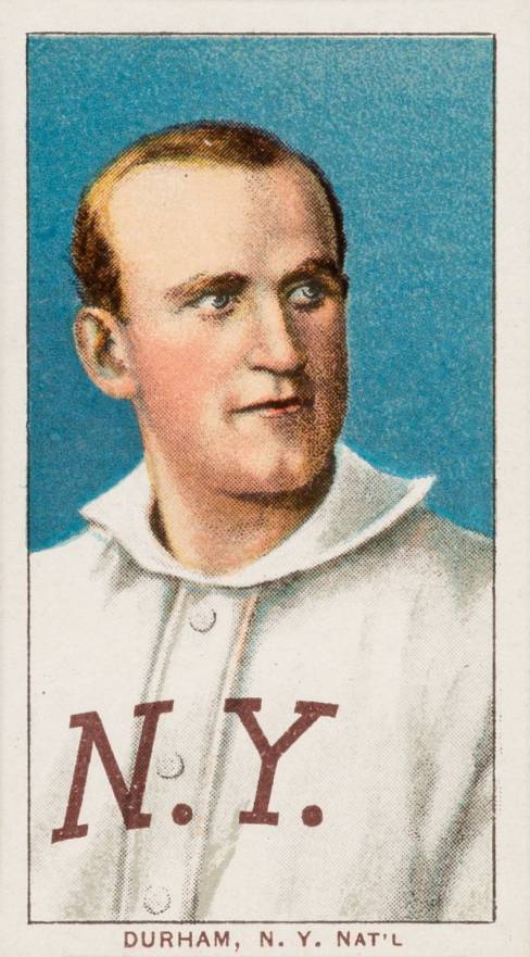 1909 White Borders Piedmont 350  Durham, N.Y. Nat'L #156 Baseball Card