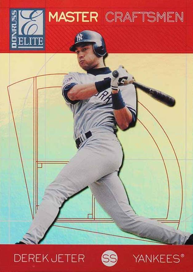 1998 Donruss Elite Craftsmen Derek Jeter #8 Baseball Card