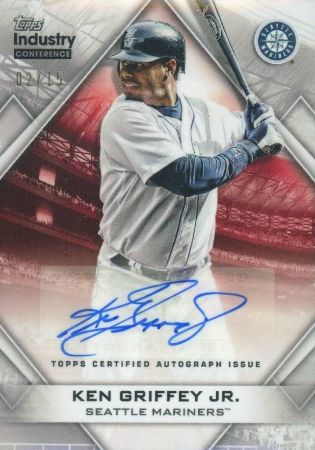 2020 Topps Industry Conference Autographs Ken Griffey Jr. #KG Baseball Card