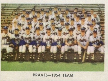 1955 Golden Stamps Milwaukee Braves # Baseball Card