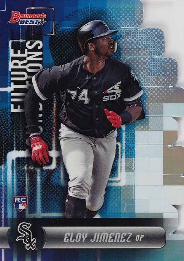 2019 Bowman's Best Future Foundations Die-Cut Eloy Jimenez #EJ Baseball Card