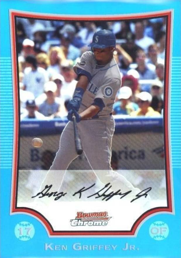 2009 Bowman Chrome Ken Griffey Jr. #7 Baseball Card