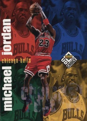 1998 Upper Deck Choice Michael Jordan #200 Basketball Card