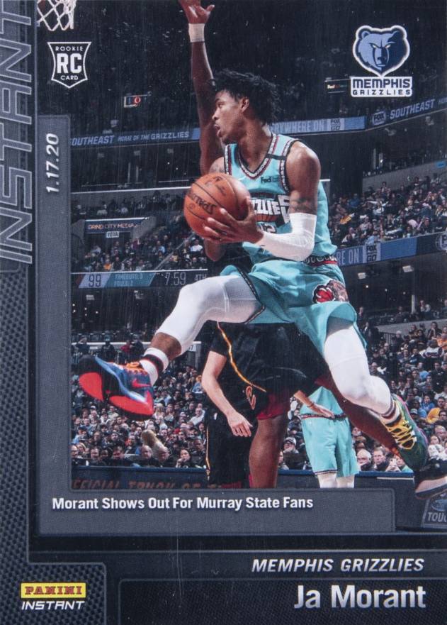 2019 Panini Instant Ja Morant #72 Basketball Card