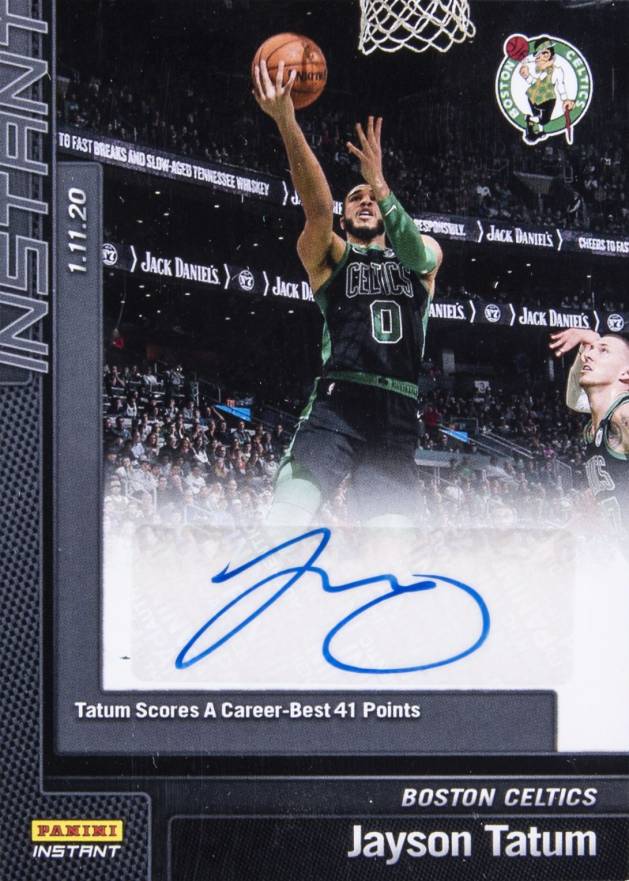 2019 Panini Instant Jayson Tatum #66 Basketball Card