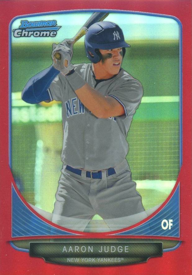 2013 Bowman Chrome Draft Picks & Prospects Aaron Judge #BDPP19 Baseball Card