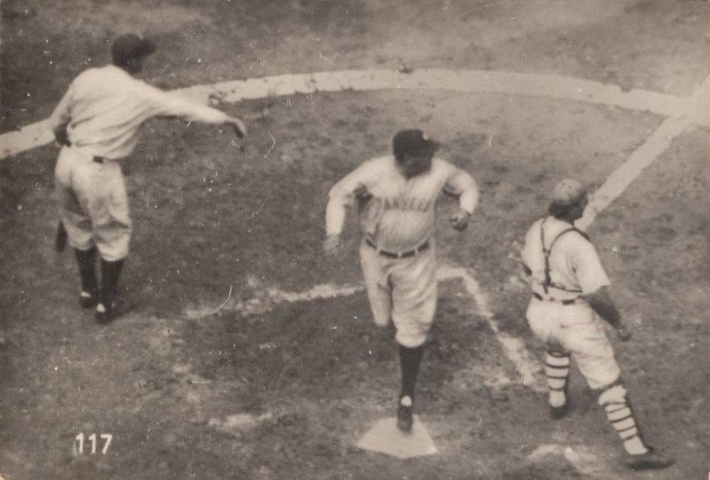 1928 Sociedade Industrial, Angola Sports Series New York Yankees #117 Baseball Card