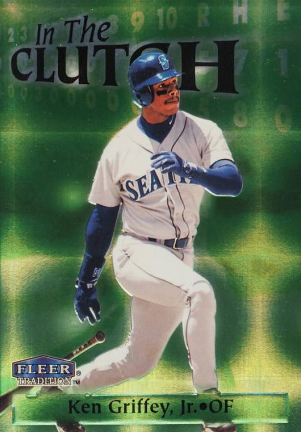 1998 Fleer Tradition in the Clutch Ken Griffey Jr. #7 Baseball Card