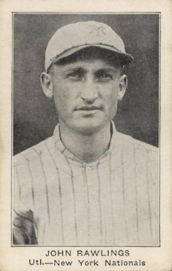 1922 American Caramel--Series of 120 ! RB John Rawlings # Baseball Card