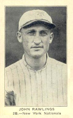 1922 American Caramel--Series of 120 ! RB John Rawlings # Baseball Card