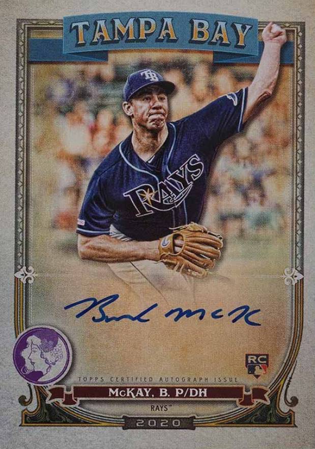 2020 Topps Gypsy Queen Autograph Brendan McKay #GQABM Baseball Card