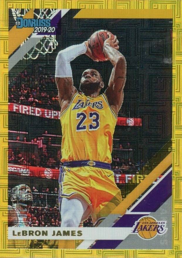 2019 Panini Donruss LeBron James #94 Basketball Card