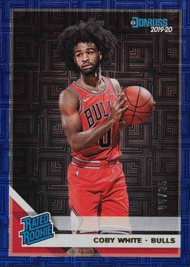 2019 Panini Donruss Coby White #206 Basketball Card