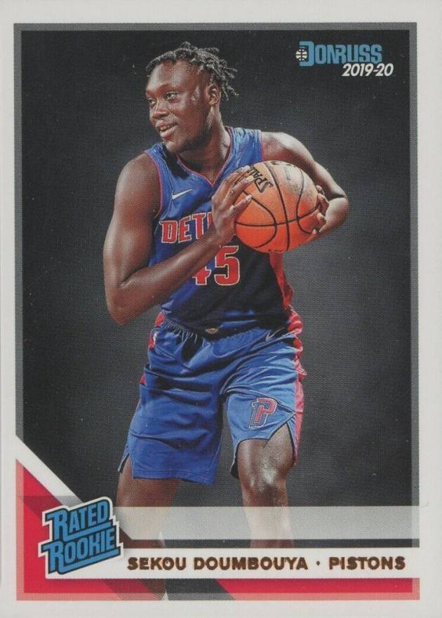 2019 Panini Donruss Sekou Doumbouya #214 Basketball Card