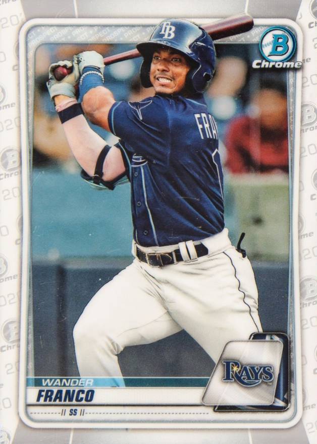 2020 Bowman Chrome Prospects Wander Franco #BCP1 Baseball Card