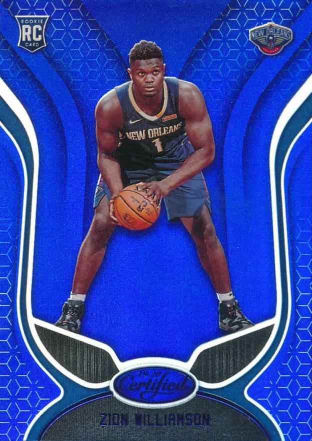 2019 Panini Certified Zion Williamson #151 Basketball Card