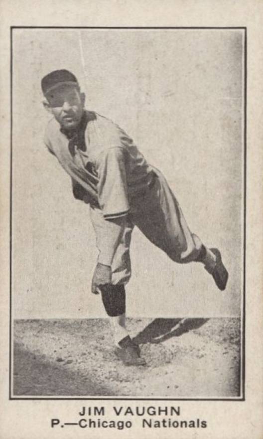 1921 American Caramel--Series of 80 Jim Vaughn # Baseball Card