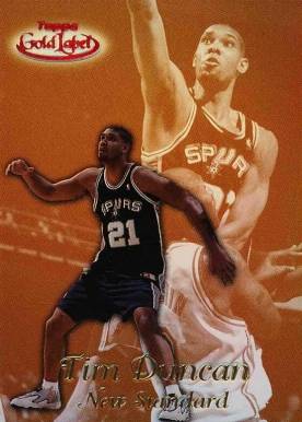 1999 Topps Gold Label New Standard Tim Duncan #NS3 Basketball Card