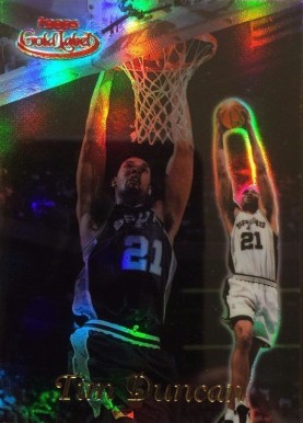 1999 Topps Gold Label Class 1 Tim Duncan #1 Basketball Card