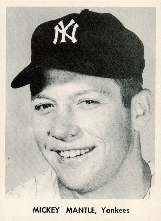 1955 N.Y. Yankees Picture Pack Mickey Mantle # Baseball Card