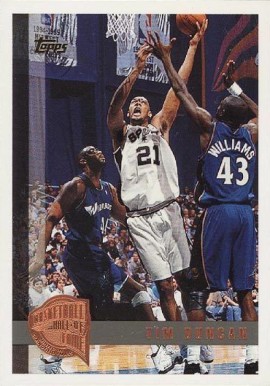 1997 Topps Tim Duncan #115 Basketball Card