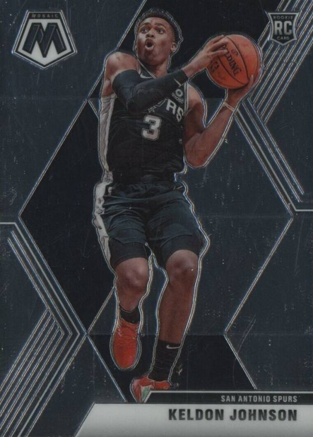 2019 Panini Mosaic Keldon Johnson #238 Basketball Card