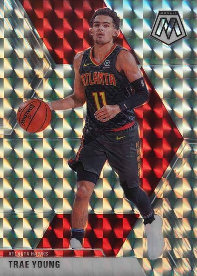 2019 Panini Mosaic Trae Young #182 Basketball Card