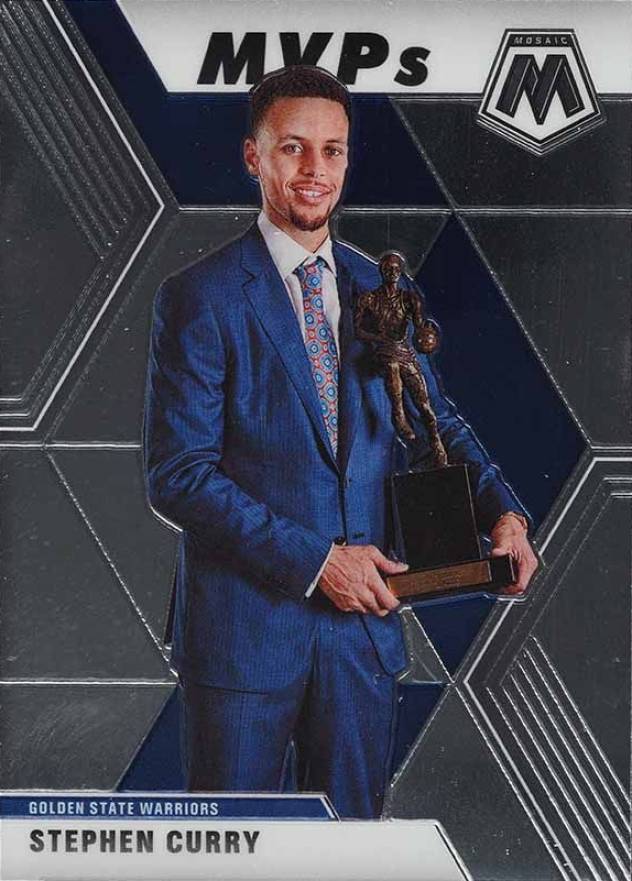 2019 Panini Mosaic Stephen Curry #299 Basketball Card