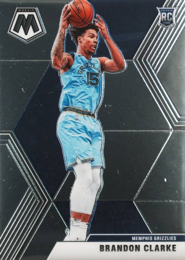 2019 Panini Mosaic Brandon Clarke #207 Basketball Card