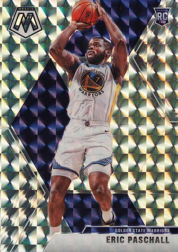 2019 Panini Mosaic Eric Paschall #250 Basketball Card