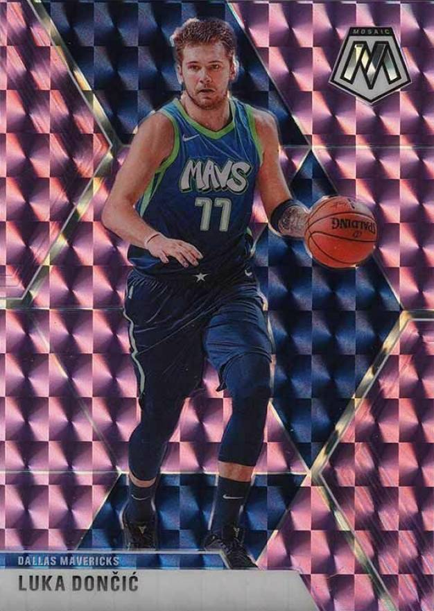 2019 Panini Mosaic Luka Doncic #44 Basketball Card