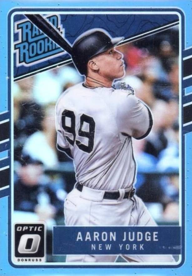 2017 Panini Donruss Optic Aaron Judge #38 Baseball Card