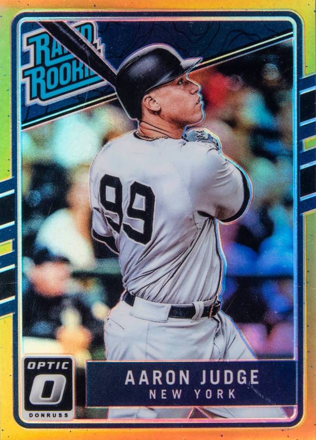 2017 Panini Donruss Optic Aaron Judge #38 Baseball Card