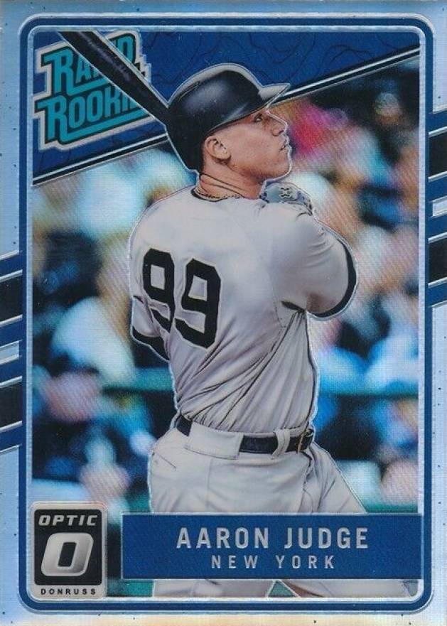 2017 Panini Donruss Optic Aaron Judge #38 Baseball Card